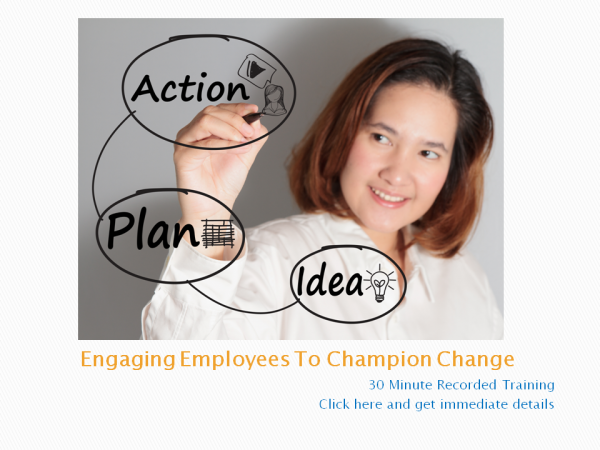 Engaging Employees To Champion Change